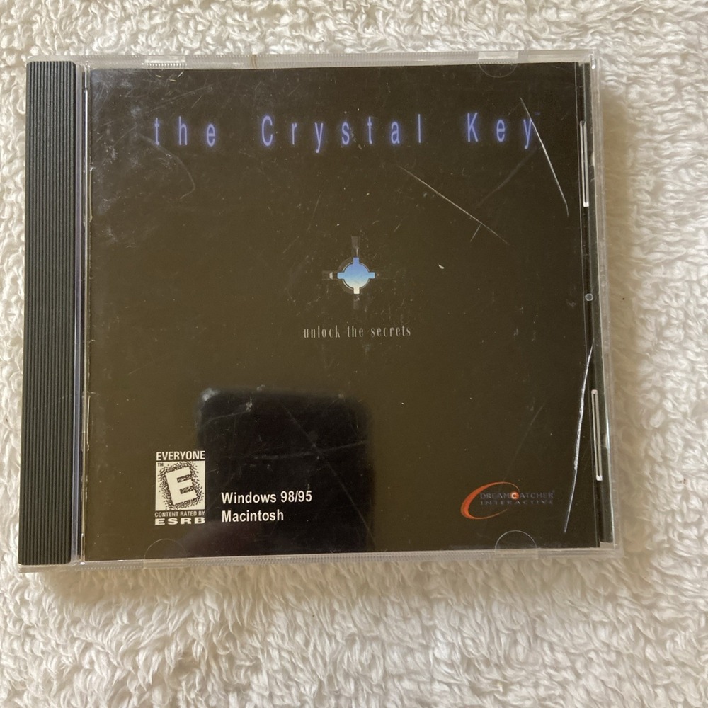 Crystal Key PC‎ Mac CD Rom Video Game CIB
